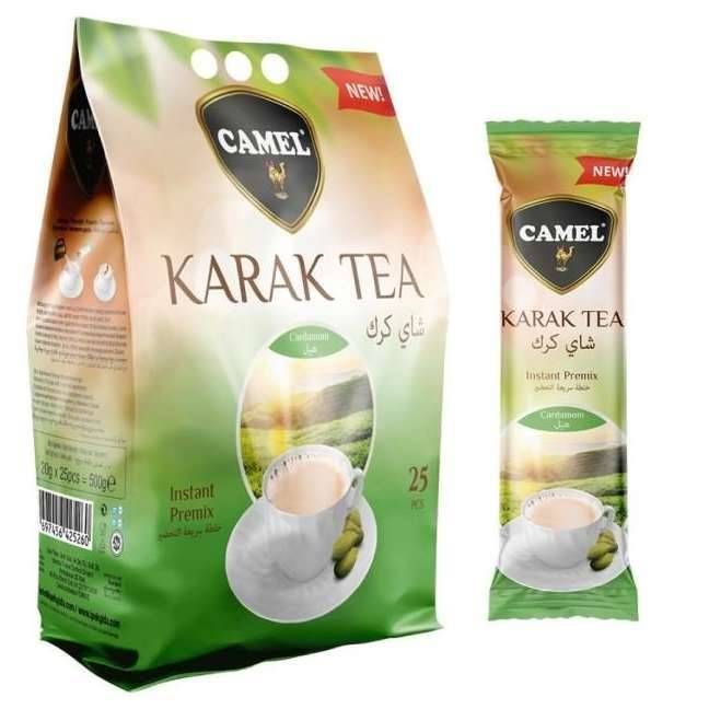 چای کرک کمل طعم هل بسته ۲۵ عددی
